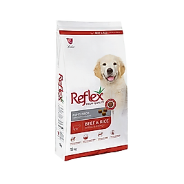 Reflex Biftek Etli ve Pirinçli Yavru Köpek Maması 3 kg