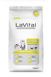 Lavital Somonlu Kitten Yavru Kedi Maması (1,5 kg)