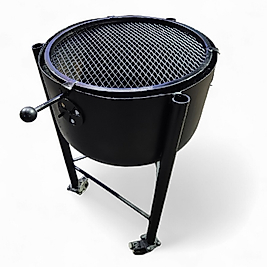 Ateş Çukuru Mangal Ayaklı & Tekerlekli Model