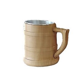 Kuksa Bardak - İçi Kaplamalı