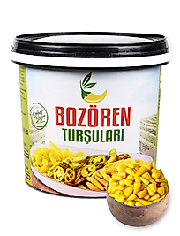Bozören Tombul Biberiye Turşusu (Net 5kg)