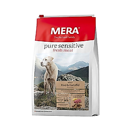Mera Pure Sensitive Biftek Etli ve Patatesli Yetişkin Köpek Maması (4 kg)