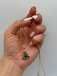 Xuping 14K Altın Kaplama Kolye