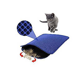 Petpretty Elekli Kedi Tuvaleti Paspası Kırmızı 50X60 Cm (A Kalite Kalın)