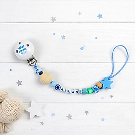 Küçük Prens İsme Özel Emzik Askısı