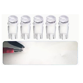 ( 5XADET ) 1 SET YENİ NESİL LED T10 DİPSİZ AMPUL BEYAZ (ISINMAZ MİKA PORSELEN)