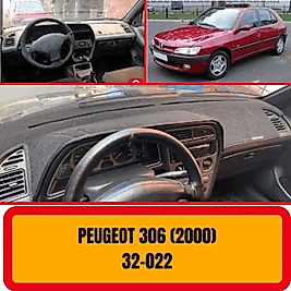 Peugeot 306 Konsol Torpido 3D Koruma Koruyucu Kılıfı