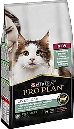 Pro Plan Proplan Lıveclear Sterilised Adult Yetişkin Kediler Için, Zengin Somon Etli
