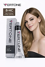 VERTONE SAÇ BOYASI 60 ML. (8-HC EXTRA KOYU SARI)