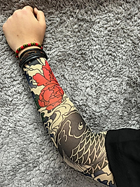 Giyilebilir Desenli Kol Dövmesi 3D Baskılı Tattoo