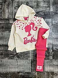 Barbie Fitilli Tayt Salaş Kız Takımı