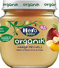 Hero Baby kavanoz mama 120 gr karışık meyveli