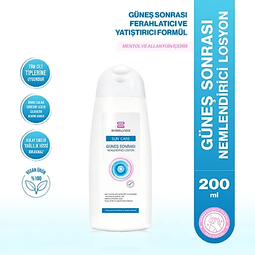 Biobellinda Güneş Sonrası Nemlendirici Losyon 200 Ml