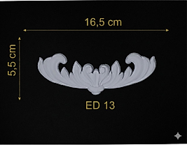 ED-13 Dekoratif Esnek Aplik (2'li)