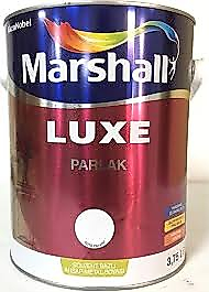 marshall lüx sentetik yağlı boya beyaz 3,75 lt (5 kg)