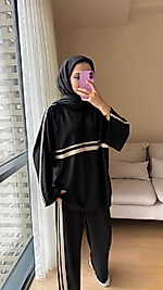 Oysho Modal İşlemeli - SİYAH