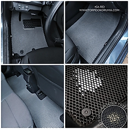 Kia Rio 2018 - 2023 Akıllı Premium Eva Oto Paspas (Aksesuarlar Fiyata Dahil Değildir)