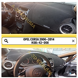 Opel Corsa D 2006 - 2014 Konsol Torpido 3D Koruma