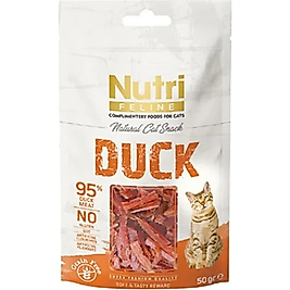 Nutri Tahılsız Ördek Etli Kedi Ödül (50 g)