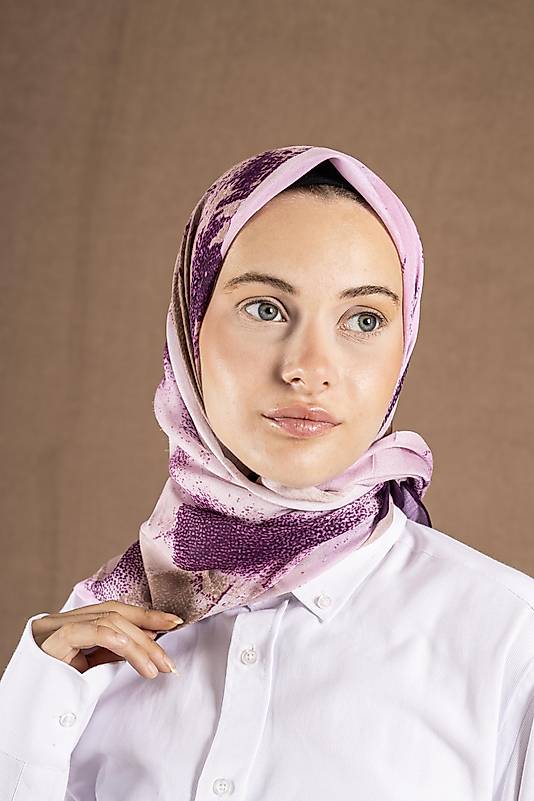 DECODE EŞARP PASTEL DESEN