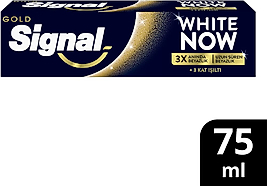 Signal Diş Macunu White Now Gold Anında 3 Kat Beyazlık 75 ml