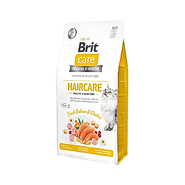 Brit Care Haircare Deri ve Tüy Sağlığı İçin Tahılsız Yetişkin Kedi Maması (7 kg)