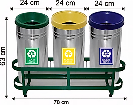430 KALİTE PASLANMAZ GERİ DÖNÜŞÜM SETİ ( KDV DAHİL )
