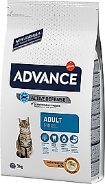 Advance Adult Tavuklu Pirinçli Yetişkin Kuru Kedi Maması 3 Kg