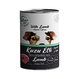 Eco Natura Pet Kuzu Etli Yavru Köpek Konserve Maması (400 g)