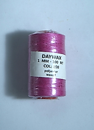 1.0 MM 100 METRE DAYWAX MUMLU İP LİLA RENK