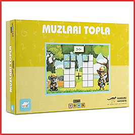Kanguru Matematik Muzları Topla Oyunu - Toplama İşlemi Öğreten Eğitici Oyun | Müfredata Uyumlu | 5-6 Yaş |