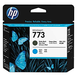 HP 773c C1Q20A Mat Siyah Mavi Orijinal Baskı Kafası