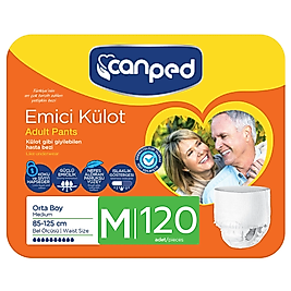 Canped Emici Külot Orta (M) 120 Adet