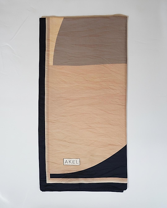 Spring Eşarp Yeni Desen Geometrik Desen