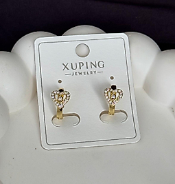 Kalp model çocuk Çelik küpe