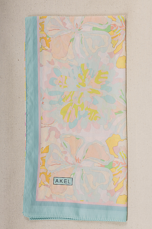 DESENLİ FRANSIZ İPEĞİ EŞARP DESEN-4