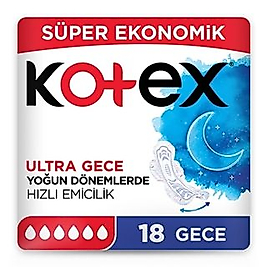 KOTEX ULTRA QUADRO GECE 18