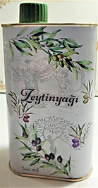 Hediyelik Naturel  Sızma Erken Hasat Trilye Zeytinyağı 500 ml