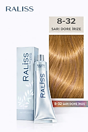 RALİSS SAÇ BOYASI 60 ML. (8-32 SARI DORE İRİSE)