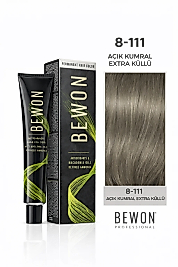 BEWON SAÇ BOYASI 100 ML (8-111 AÇIK KUMRAL EXTRA KÜLLÜ)