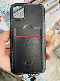 İphone 11 Kartlıklı Deri Telefon Kılıfı