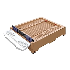 Apimaye A Tipi Uçuş Tahtalı Kovan Tabanı | Anti-Varroa Izgaralı