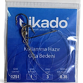 İkado 1251 No:1 Hazır 3'lü Hırsızlı Beden
