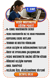 2. SINIF VEDIC MATEMATİK EĞİTİM PAKETİ