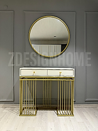 90 Cm  AYNA, 90X30x100 CM DRESUAR GOLD  Z06