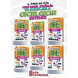 Gıcır Gıcır 4.sınıf set 6 kitap 2025 Ata Yayıncılık