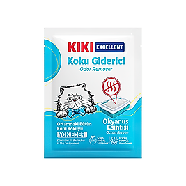 Kiki Excellent Okyanus Esintisi Kokulu Kedi Kumu Koku Giderici 25 g