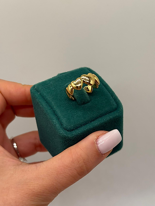 Kalp Form Xuping Yüzük