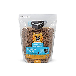 Kitty Life 1Kg Yetişkin Kısır Kedi Somonlu