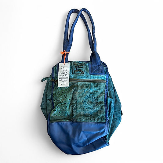 Old Cotton Kaliteli Organik Vintage Büyük Desenli Kadın Omuz Çantası Sancarlos bag 8145 XL